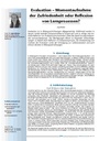 Evaluation – Momentaufnahme der Zufriedenheit oder Reflexion von Lernprozessen?