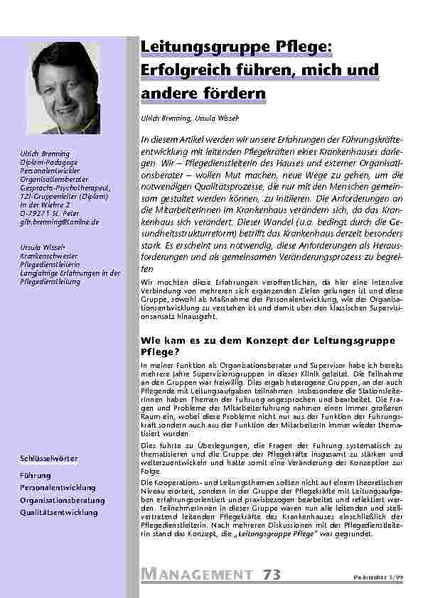 [doc_201090] Leitungsgruppe Pflege: Erfolgreich führen, mich und andere fördern