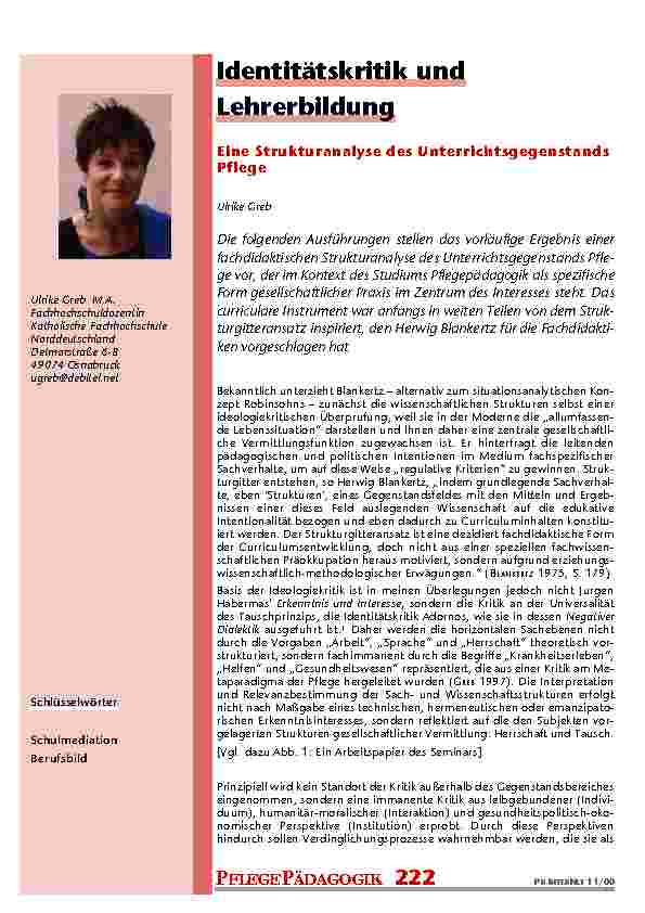 [doc_200953] Identitätskritik und Lehrerbildung