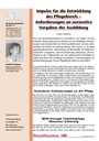 Impulse für die Entwicklung des Pflegeberufs – Anforderungen an normative Vorgaben der Ausbildung