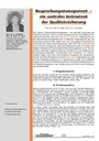 Besprechungsmanagement – ein zentrales Instrumentder Qualitätssicherung