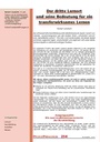 Der dritte Lernortund seine Bedeutung für eintransferwirksames Lernen