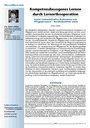 Kompetenzbezogenes Lernendurch LernortkooperationSozial-kommunikative Kompetenz von Pflegepersonen – Berufsidentität leben