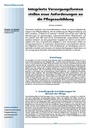 Integrierte Versorgungsformenstellen neue Anforderungen andie Pflegeausbildung