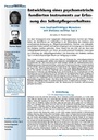 Entwicklung eines psychometrischfundierten Instruments zur Erfassung des Selbstpflegeverhaltens von insulinpflichtigen Menschen mit Diabetes mellitus Typ 2