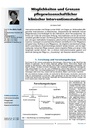 Möglichkeiten und Grenzen pflegewissenschaftlicher klinischer Interventionsstudien