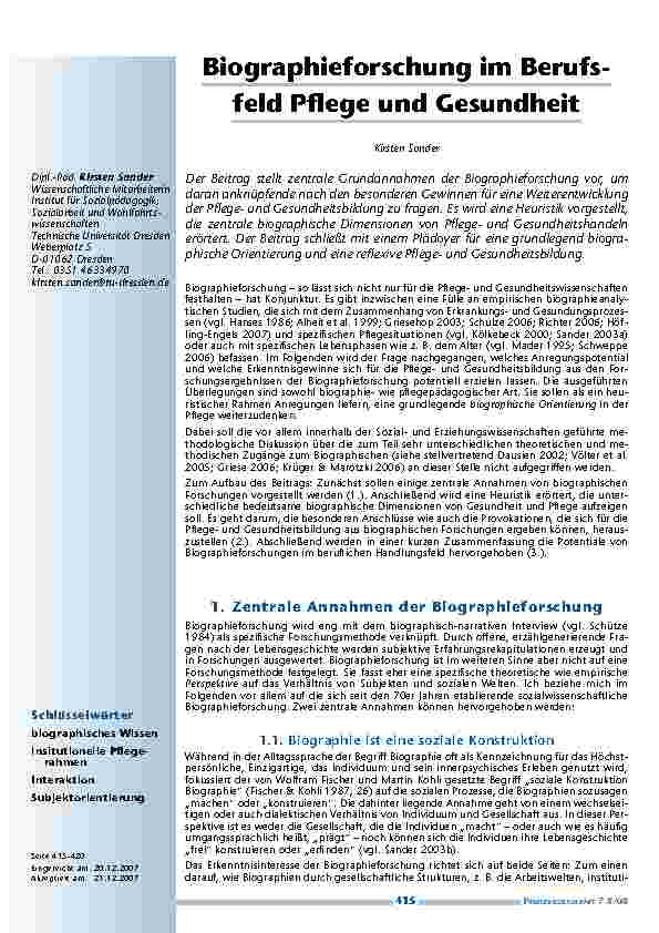 [doc_200242] Biographieforschung im Berufsfeld Pflege und Gesundheit