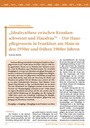 „Idealsynthese zwischen Krankenschwester und Hausfrau“ – Der Hauspflegeverein in Frankfurt am Main in den 1950er und frühen 1960er Jahren