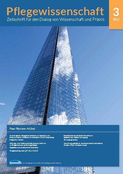 [doc_542972] Pflegewissenschaft Ausgabe 3-2025