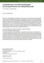 Lehrerbildung in der Medizinpädagogikforschungsorientiert und interprofessionell. Ein Erfahrungsbericht