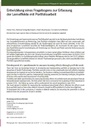 Entwicklung eines Fragebogens zur Erfassung der Lerneffekte mit Portfolioarbeit