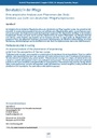 Berufsstolz in der Pflege: Eine empirische Analyse zum Phänomen des Stolzerlebens aus Sicht von deutschen Pflegefachpersonen