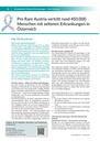 Pro Rare Austria vertritt rund 450. 000 Menschen mit seltenen Erkrankungen in Österreich