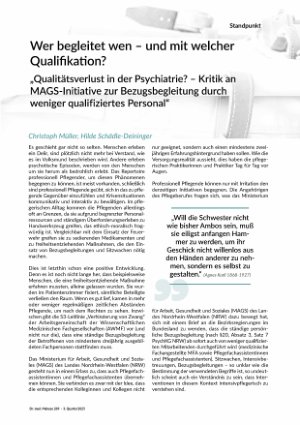 [doc_562730] Wer begleitet wen - und mit welcher Qualifikation?