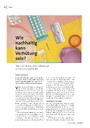 Wie nachhaltig kann Verhütung sein? Über den ökologischen Fußabdruck von Verhütungsmitteln.