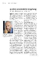 [doc_290847] 25 Jahre unveränderte Vergütung, Honorare und Entbürokratisierung in der Pädiatrie