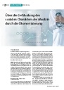 Über die Gefährdung des sozialen Charakters der Medizin durch die Ökonomisierung