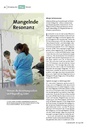 Mangelnde Resonanz