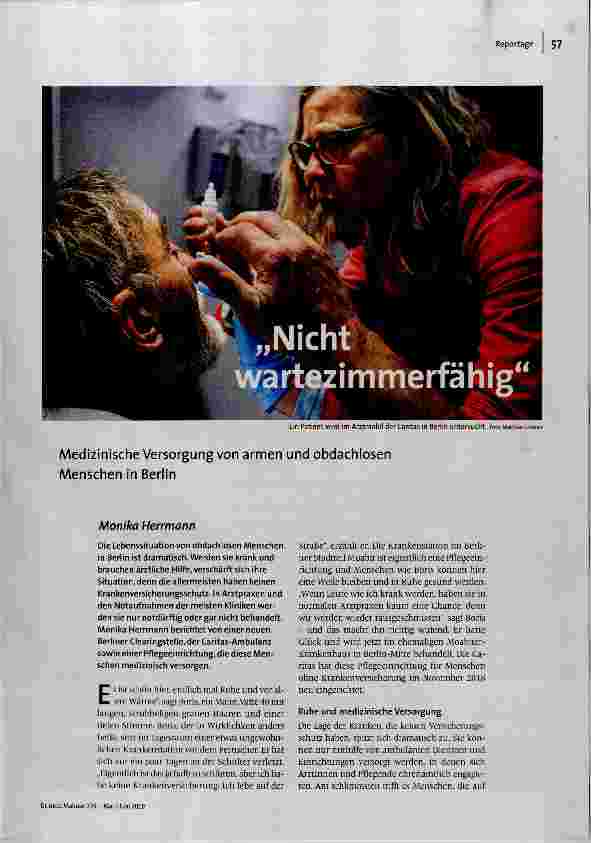 [doc_189575] nicht wartezimmerfähig