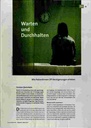 Warten und Durchhalten