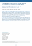 [doc_235857] Entwicklung und Überprüfung prädiktiver Modelle zur Entscheidungsunterstützung für die Pflege