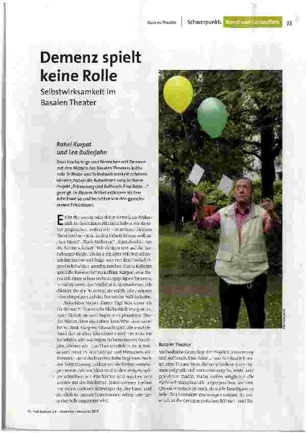 Demenz spielt keine Rolle