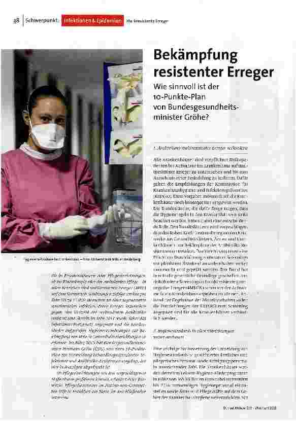 [doc_158800] Bekämpfung resistenter Erreger