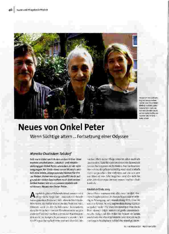 Neues von Onkel Peter