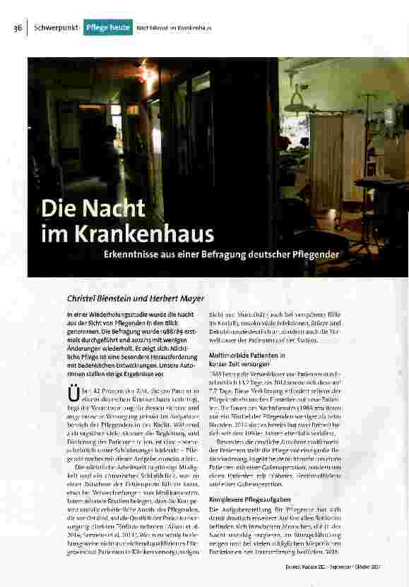 [doc_152609] Die Nacht im Krankenhaus