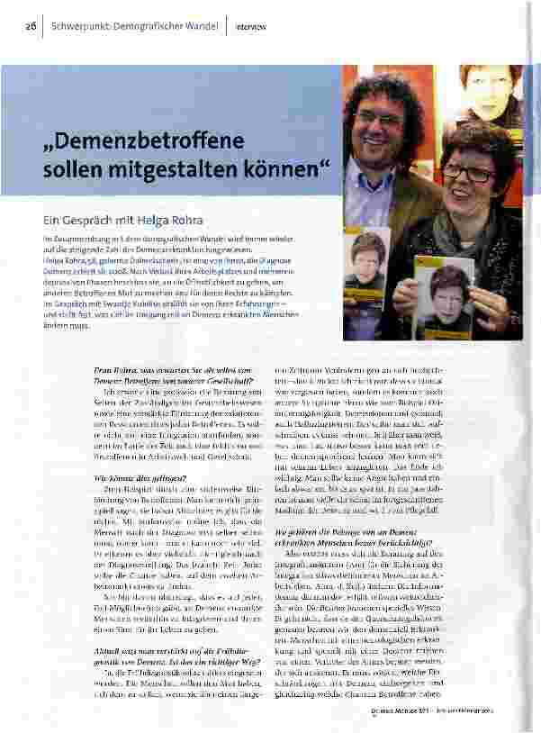 [doc_131601] „Demenzbetroffene sollen mitgestalten können