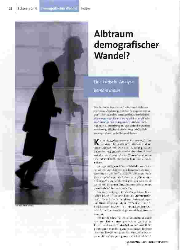 [doc_131600] Albtraum demografischer Wandel?