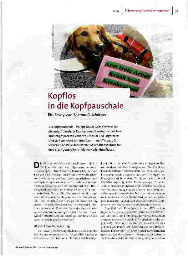 [doc_122327] Kopflos in die Kopfpauschale