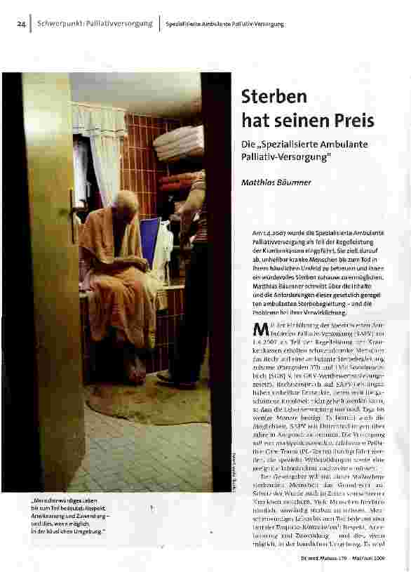[doc_110429] Sterben hat seinen Preis