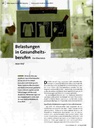 Belastungen in Gesundheitsberufen Ein Überblick