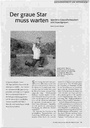 Der graue Star muss warten