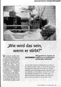 Wie wird das sein, wenn er stirbt?