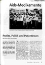 Aids-Medikamente Profite, Politik und PatientInnen