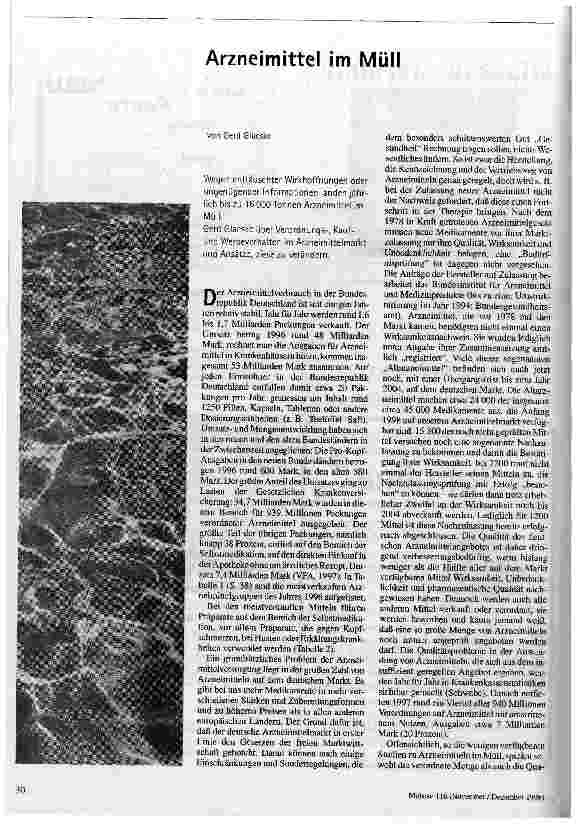 [doc_47948] Arzneimittel im Müll