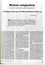 Mixtum compositum Die Pflegeversicherung im Prozeß der politschen Umsetzung