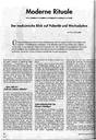 Moderne Rituale Der medizinische Blick auf Pubertät und Wechseljahre