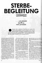 Sterbebegleitung ... und plötzlich betrifft es mich persönlich