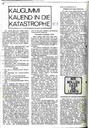 Kaugummi Kauend in die Katastrophe